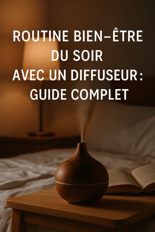 Routine bien-être du soir avec un diffuseur : guide complet