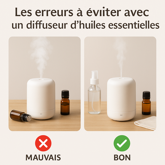 Les erreurs à éviter avec un diffuseur d’huiles essentielles