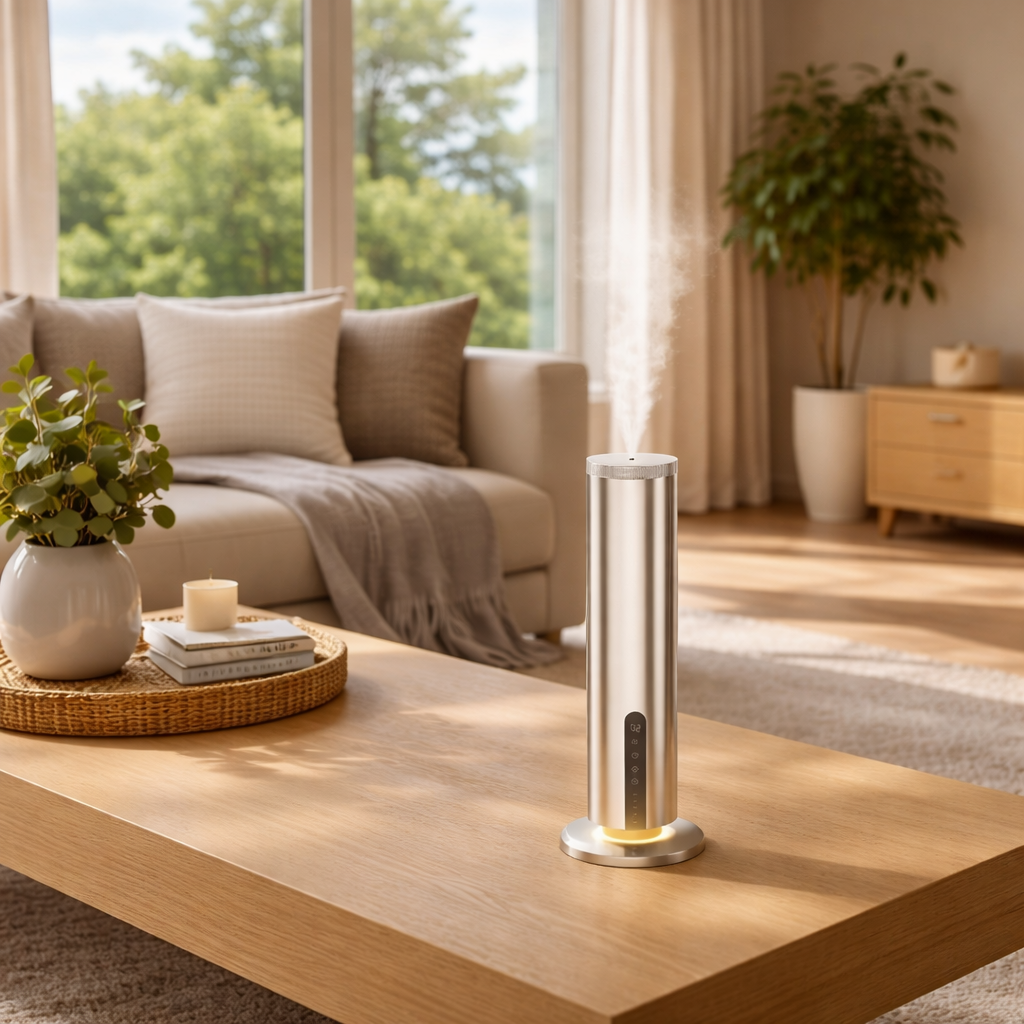 Diffuseur Connecté  très Haut de Gamme – Bluetooth & WiFi pour Grands Espaces