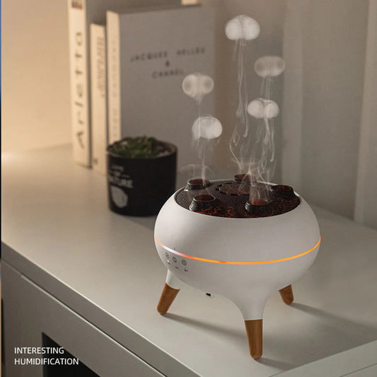 Humidificateur d’Air Haut de Gamme à Effet Bulles – Objet Design & Bien-Être