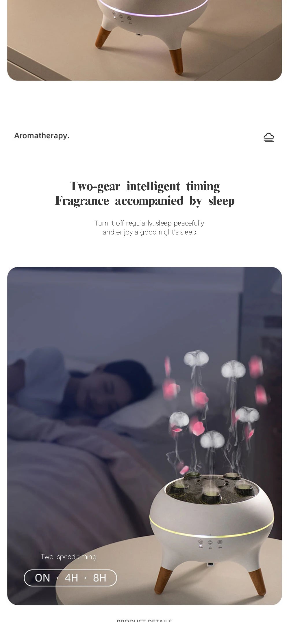 Humidificateur d’Air Haut de Gamme à Effet Bulles – Objet Design & Bien-Être