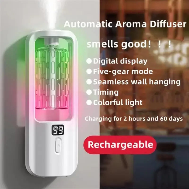 diffuseur Humidificateur d’Air Décoratif avec Lumières d’Ambiance – Ultra Silencieux