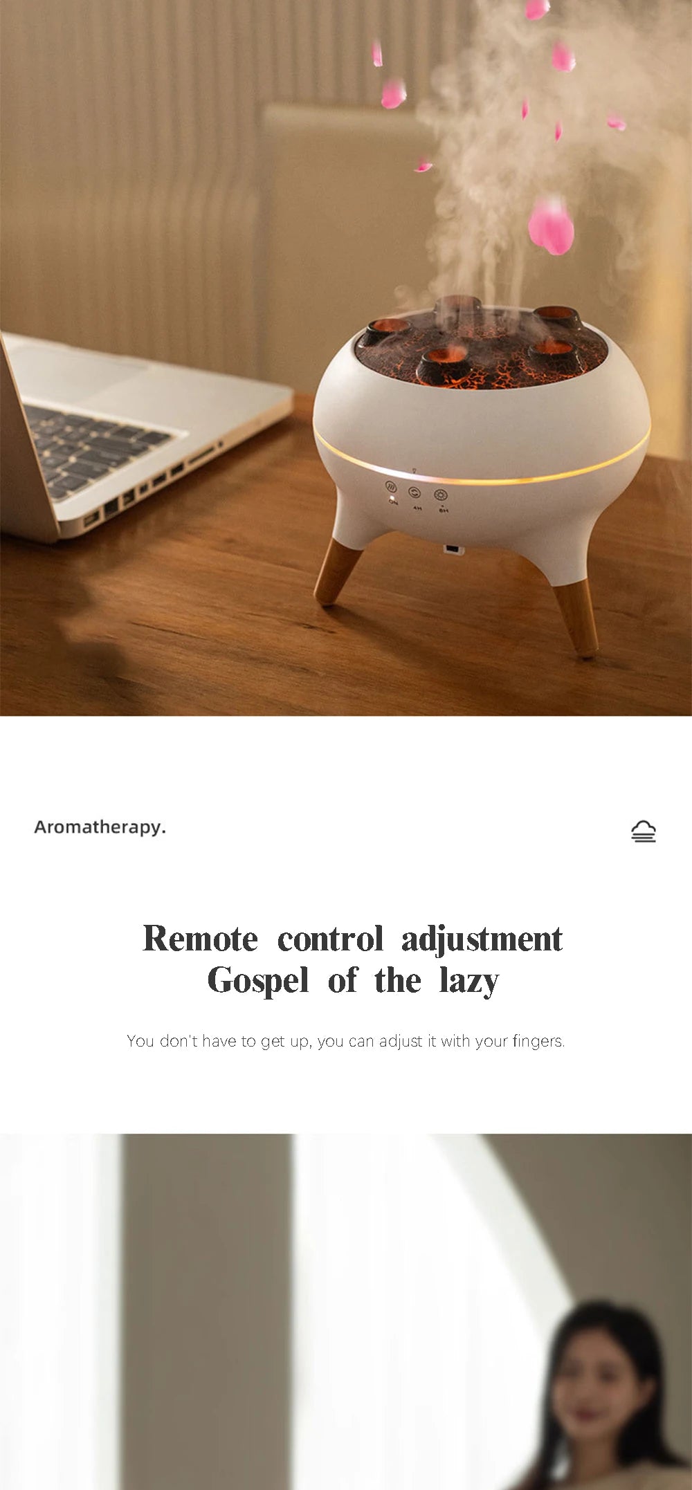 Humidificateur d’Air Haut de Gamme à Effet Bulles – Objet Design & Bien-Être