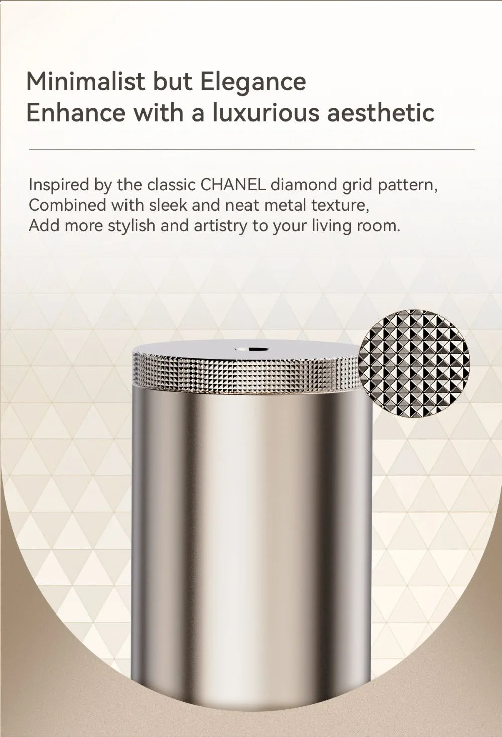 Diffuseur Connecté  très Haute Gamme – Bluetooth & WiFi pour Grands Espaces