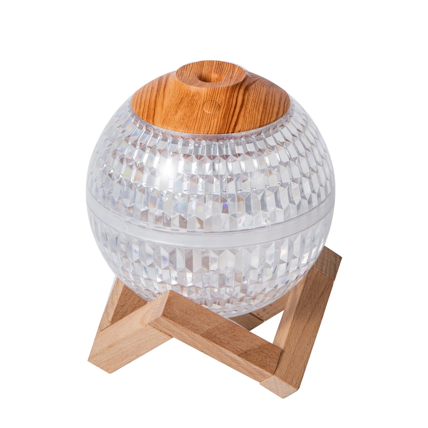 350ml Crystal Light Diffuser – Zen Ambiance LED Humidifier