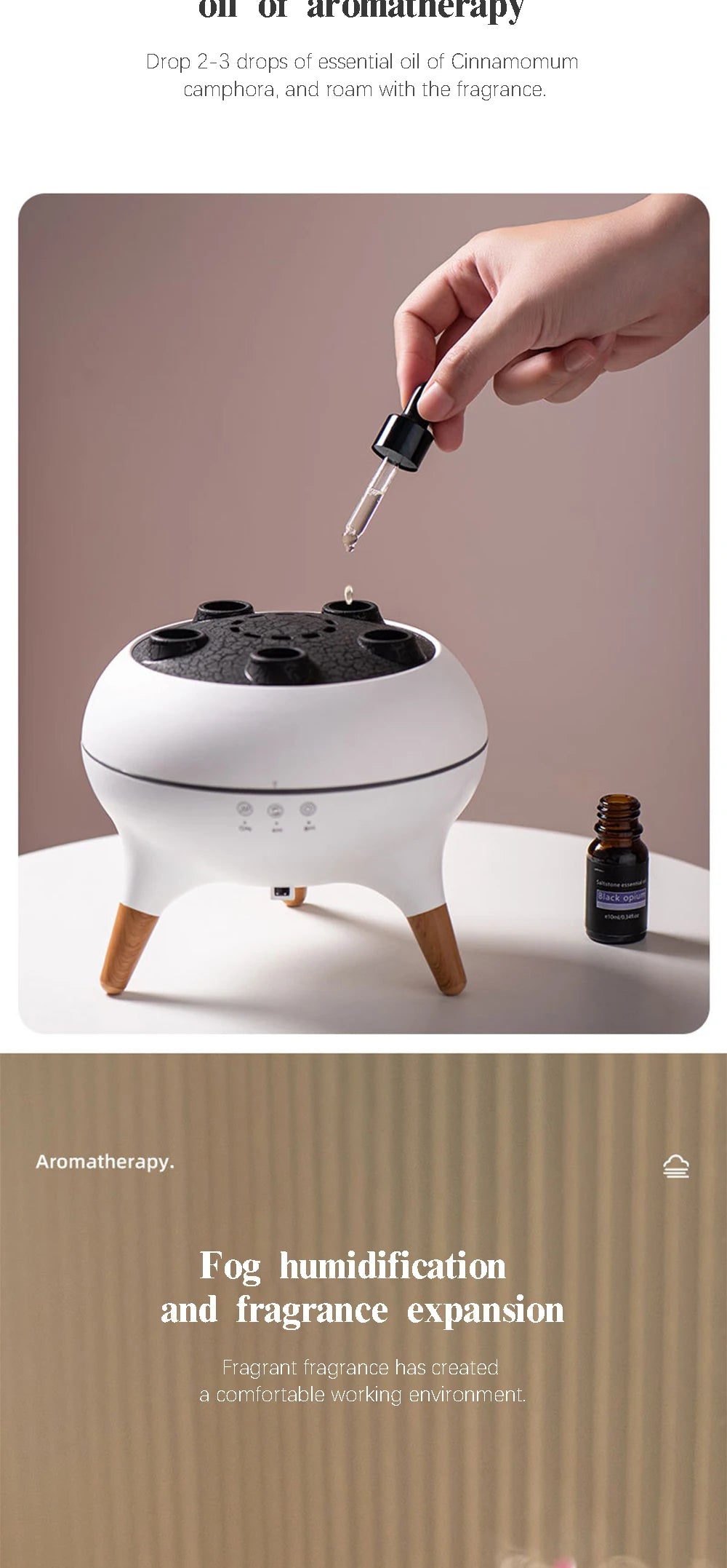 Humidificateur d’Air Haut de Gamme à Effet Bulles – Objet Design & Bien-Être