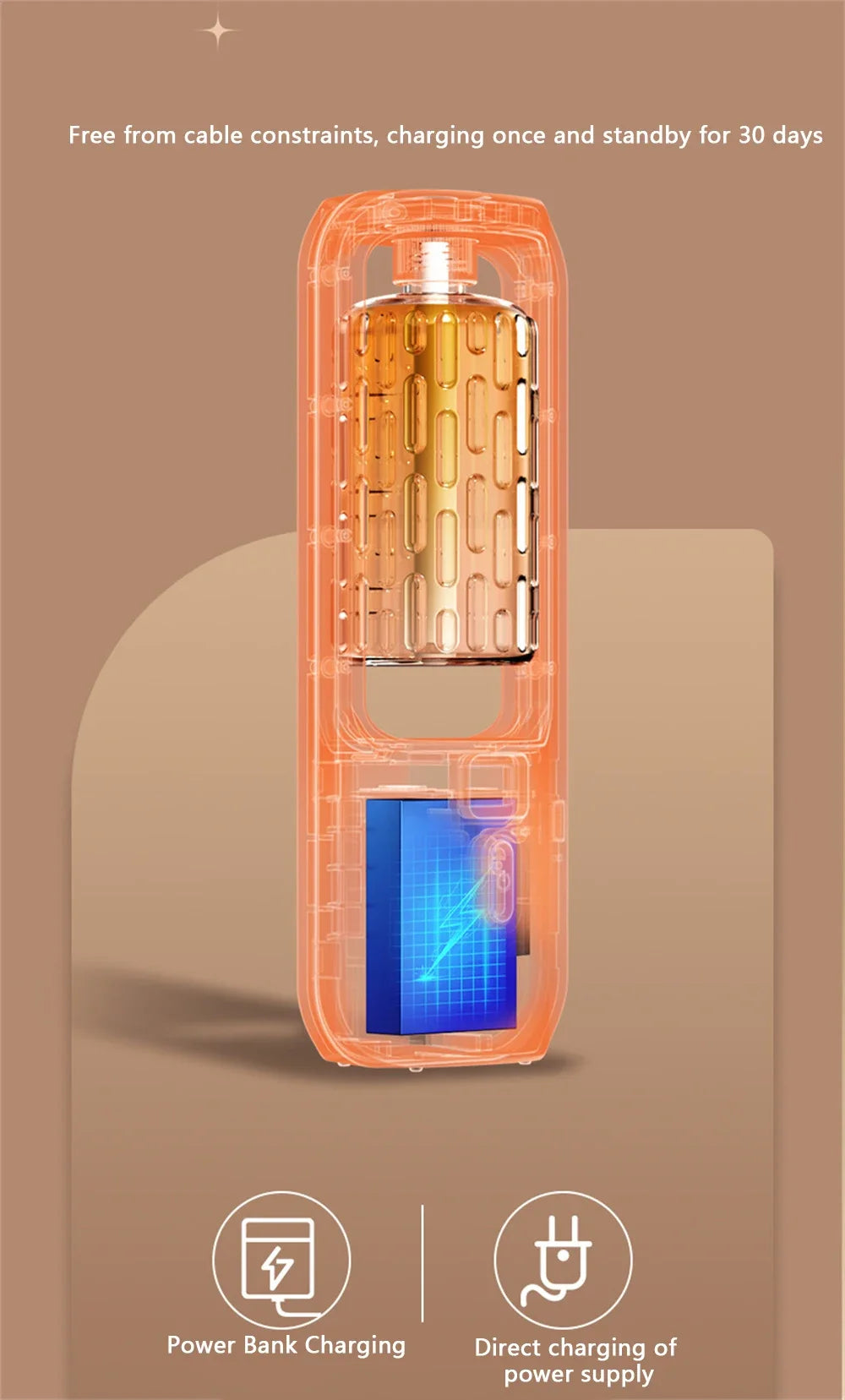 diffuseur Humidificateur d’Air Décoratif avec Lumières d’Ambiance – Ultra Silencieux