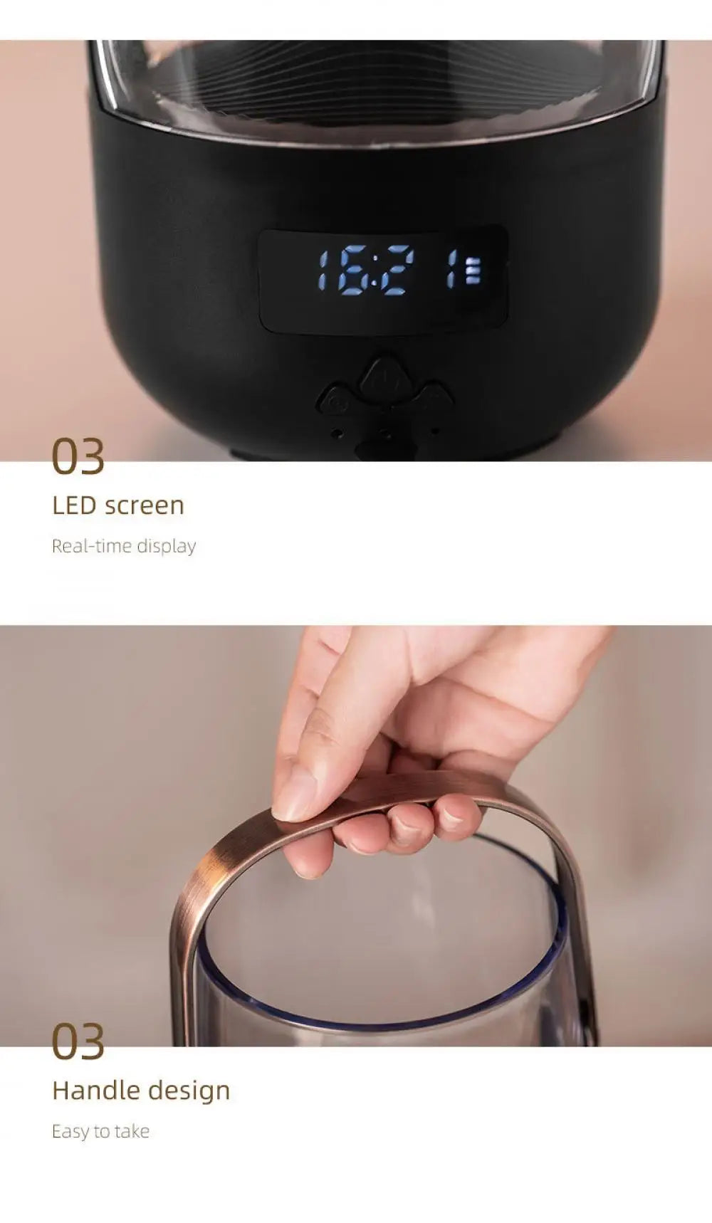 Retro Flame Effect Diffuser – Aromatherapy & Warm Atmosphere