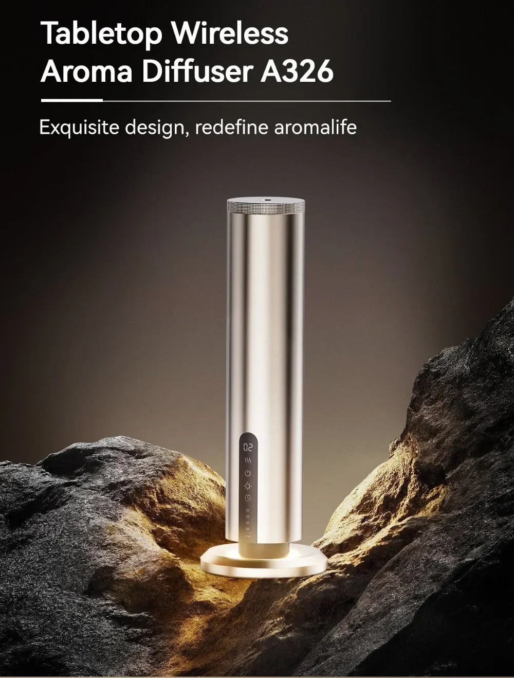 Diffuseur Connecté  très Haute Gamme – Bluetooth & WiFi pour Grands Espaces